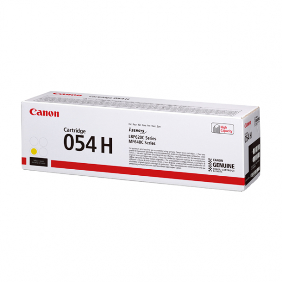 Canon 054 Yellow Toner Cartridge - High Capacity (3025C002) 